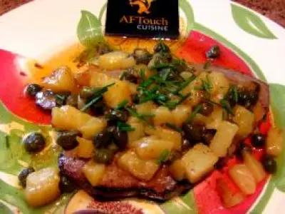 Recette Mon foie de veau a la charentaise