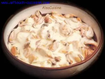 Recette Moules à l'aïoli