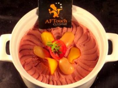 Recette Mousse gourmande de foies de volaille et Soissons