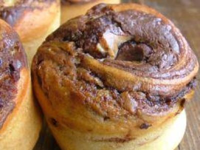 Recette Muffins straciatella au nutella