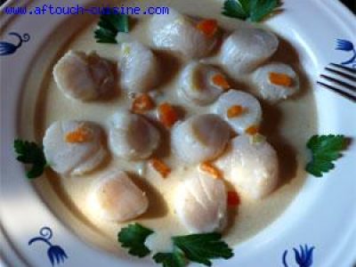 Recette Nage beurrée de St Jacques