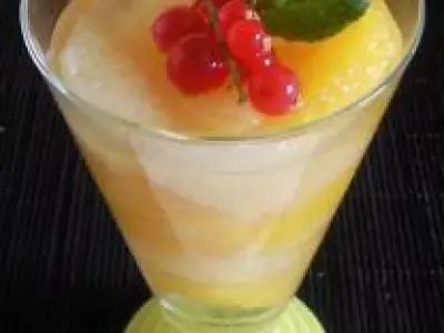 Recette Nage d'agrumes au thé vert