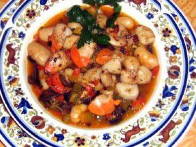 Recette Niçoise de haricots de Soissons et poêlée de St Jacques