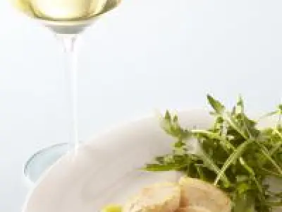 Recette Noix de Saint Jacques vinaigrette crémeuse à la mangue et romarin