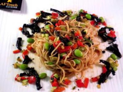 Recette Nouilles chinoises sautées aux craterelles