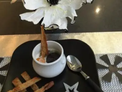 Recette Oeuf cocotte Faugeron purée de truffes fraîches