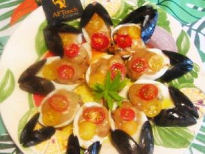 Recette Oeufs de marans et moules de bouchot a la charentaise