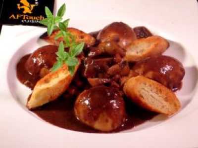 Recette Oeufs mollets traités à la vigneronne