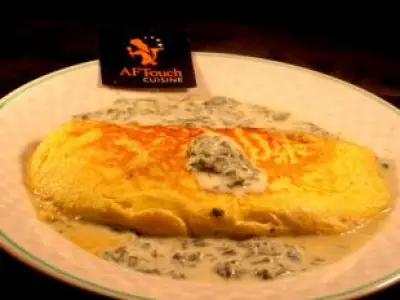 Recette Omelette à la Mauve et Oseille