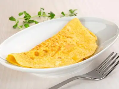 Recette Omelette au crabe