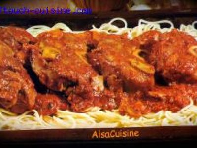 Recette Osso-buco aux champignons