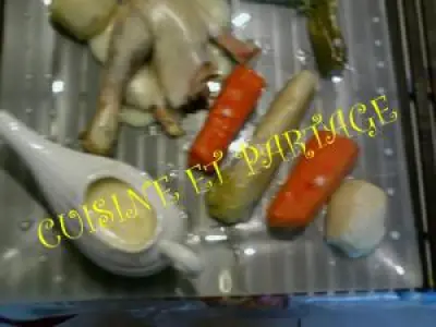 Recette Poule normande