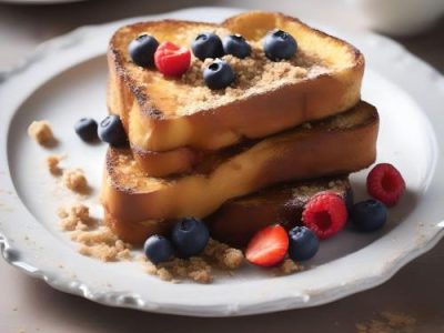 Recette Pain perdu à la chapelure d'épices