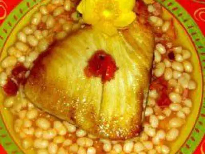 Recette Pavés de thon blanc et cocos de Paimpol