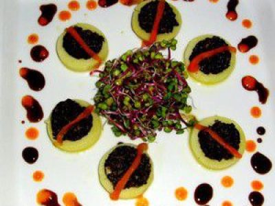 Recette Pétales de Bintje germes de radis