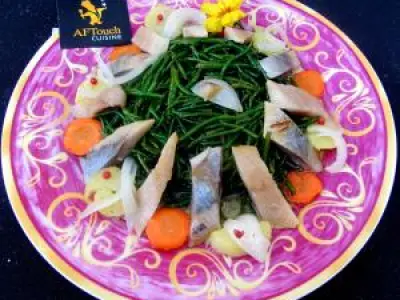 Recette Pétales de harengs fumés retour de la baie