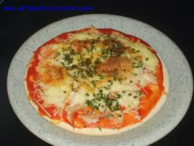 Recette Pizza végétarienne sans gluten