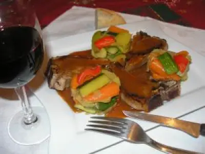 Recette Poêlée de légumes à l'orientale