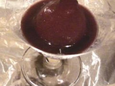 Recette Poires au cassis