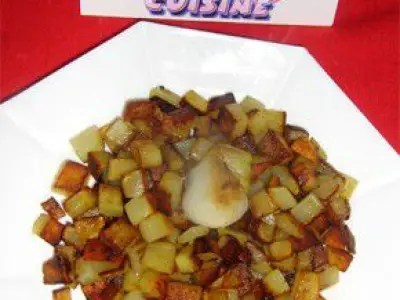 Recette Pommes de terre sautées