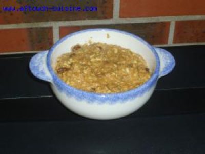 Recette Porridge amandes