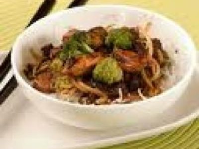 Recette Poulet au miel facon wok