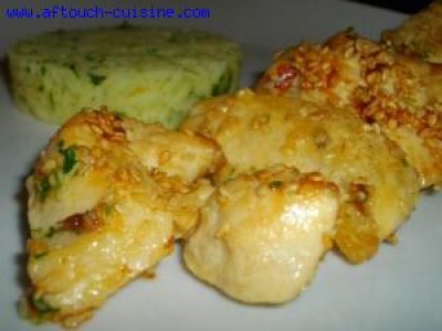 Recette Poulet au sésame