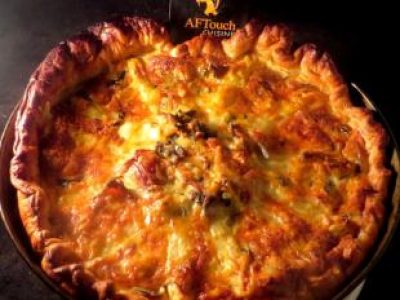 Recette Quiche volaille et foie gras