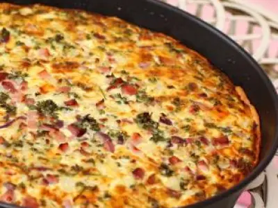 Recette Quiche sans pâte