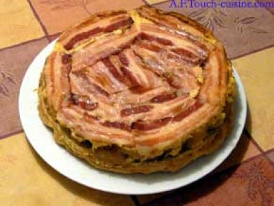 Recette Quiche tatin