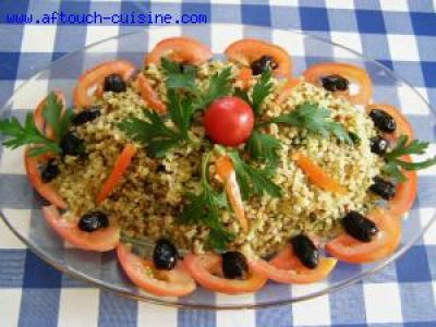Recette Quinoa  gourmand en salade