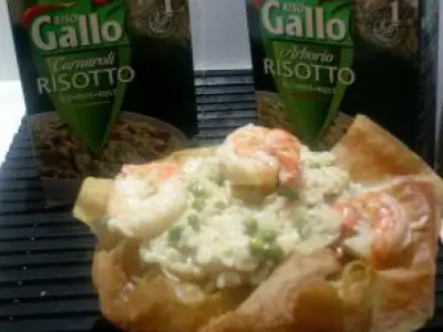 Recette Risotto aux gambas