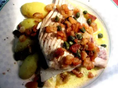 Recette Raie à la grenobloise