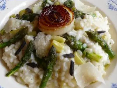 Recette Risotto aux asperges vertes