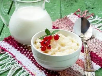 Recette Riz au lait