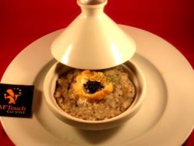 Recette Rizotto au caviar d'aquitaine