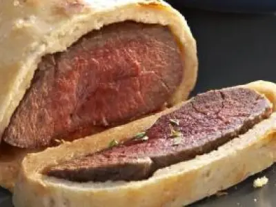 Recette Rôti de boeuf en croûte de sel