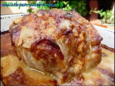 Recette Rôti de porc façon orloff