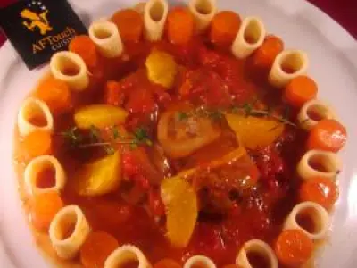 Recette Rouelles de veau a la piémontaise