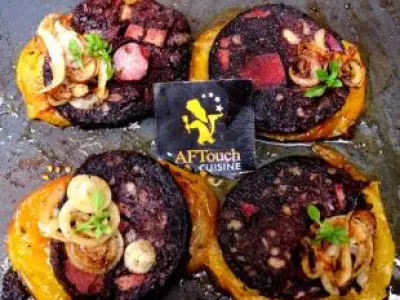 Recette Rouelles planchées de boudin noir fermier