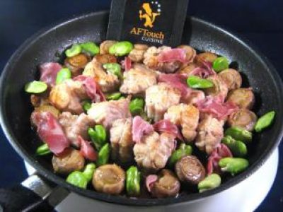 Recette Rouelles rôties de roussette