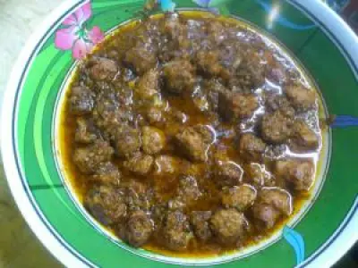 Recette Rougail saucisse