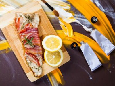 Recette Rouget barbet au foie gras