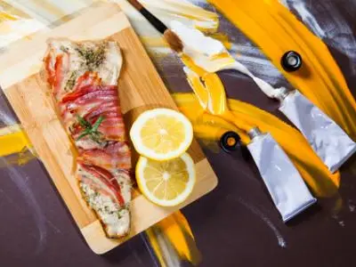 Recette Rouget barbet au foie gras