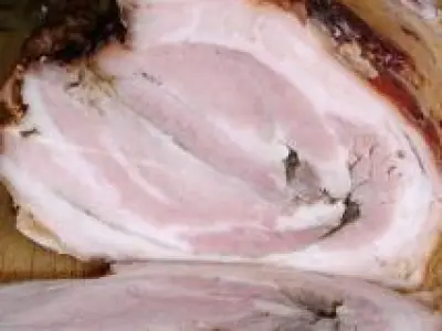 Recette Roulé de poitrine de porc