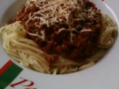Recette Spaghetti à MA bolognaise