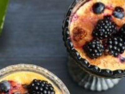 Recette Sabayon aux mûres