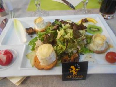 Recette Salade de chèvre chaud