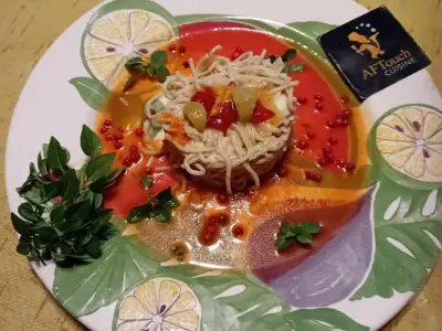 Recette Salade provençale de nouilles chinoises