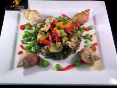 Recette Salade tiède de christes-marines et bulots